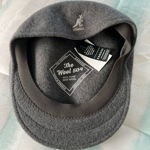 Mens Kangol 504 Wool Scally Cap